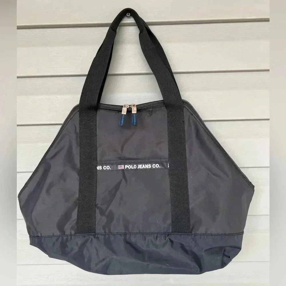 Vintage Ralph Lauren Polo Jeans Small Duffle-Weekend Bag-Yoga Bag.